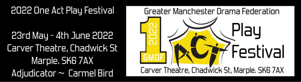 GMDF 2022 One Act Play Festival Web Header