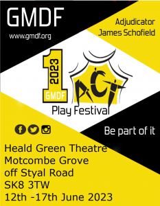 2023 GMDF One Act Play Festival Poster