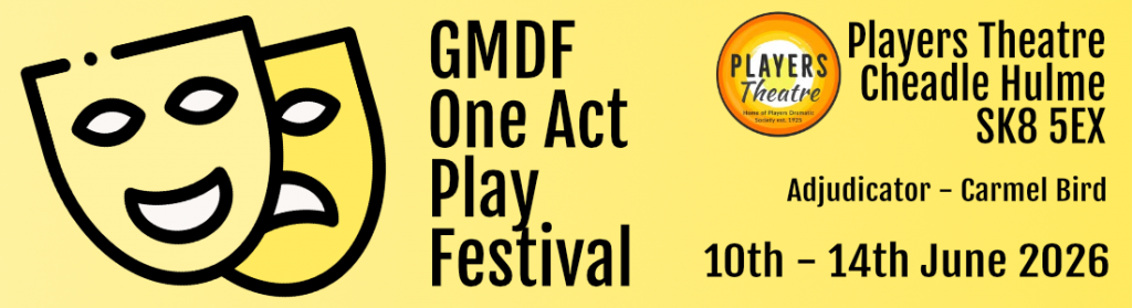 GMDF 2026 One Act Play Festival we header