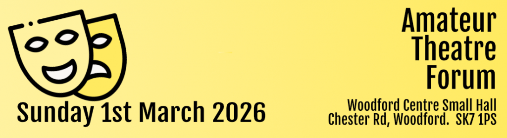 Amateur Theatre Forum web header