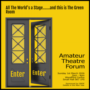 Amateur Theatre Forum enter the green room